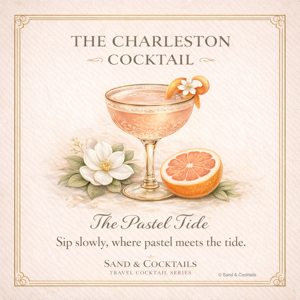 The Pastel Tide Cocktail Art