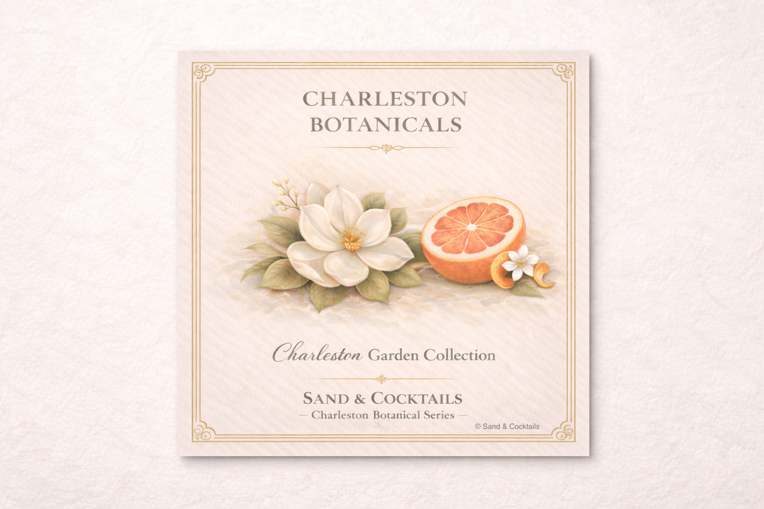 Charleston Botanical Print