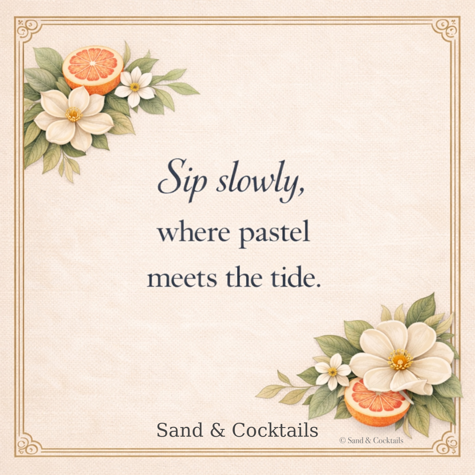 Charleston Garden Quote Print