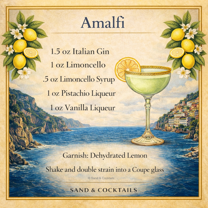 The Amalfi Garden Cocktail